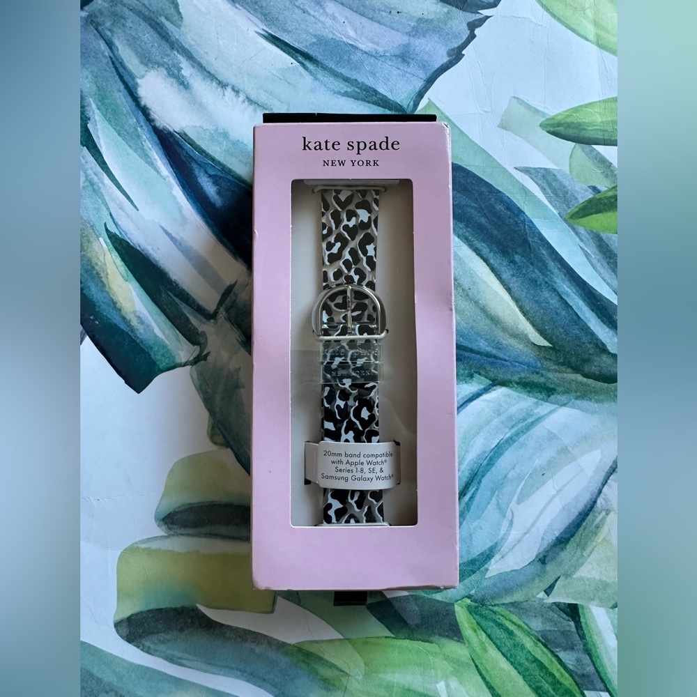 Kate Spade Leopard print watch band NWT - Picture 6 of 7